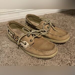Sperry Leopard Print